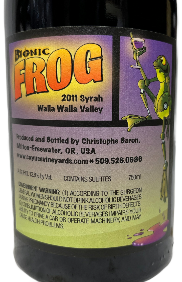 2011 Cayuse Vineyards Bionic Frog Syrah