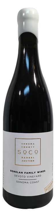 2016 Donelan Family Wines Hidden Gem Devoto Vineyard Pinot Noir - SoCo Barrel Auction Lot