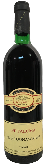 1979 Petaluma Coonawarra Proprietary Red (Shiraz/Cab Blend)