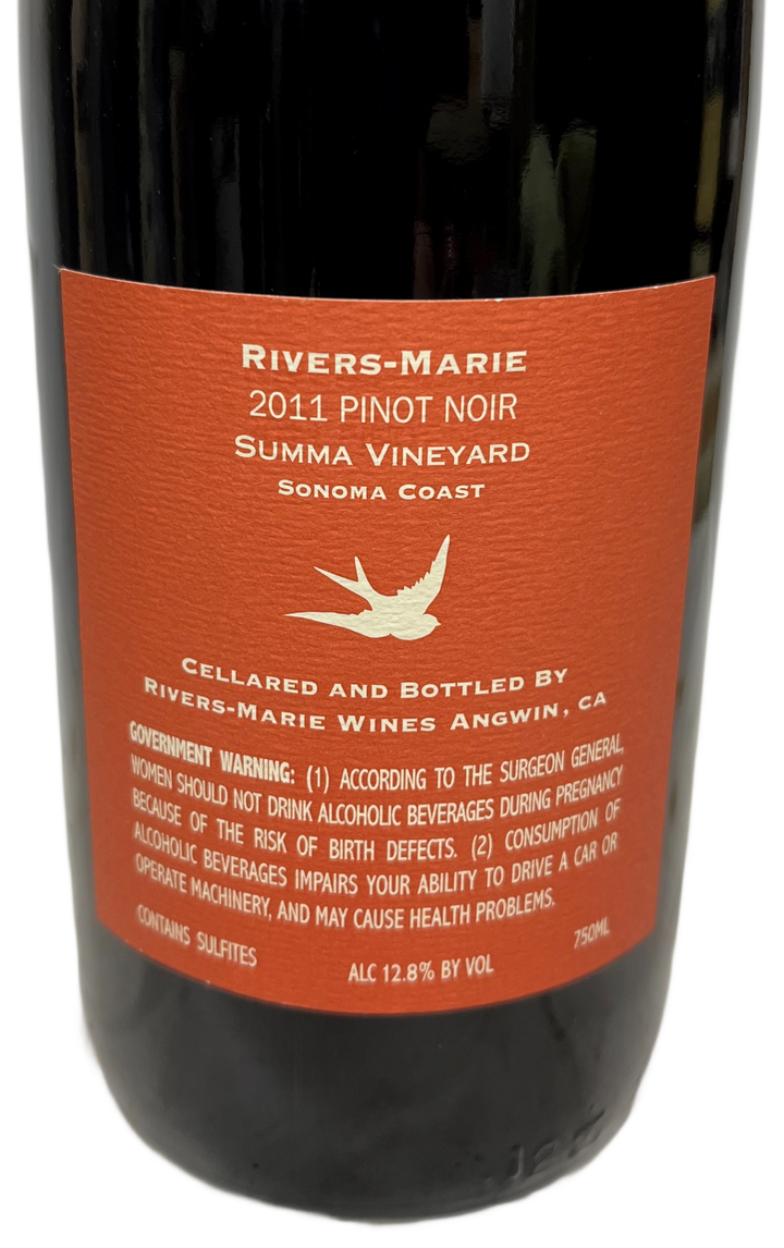2011 Rivers Marie Summa Vineyard Pinot Noir