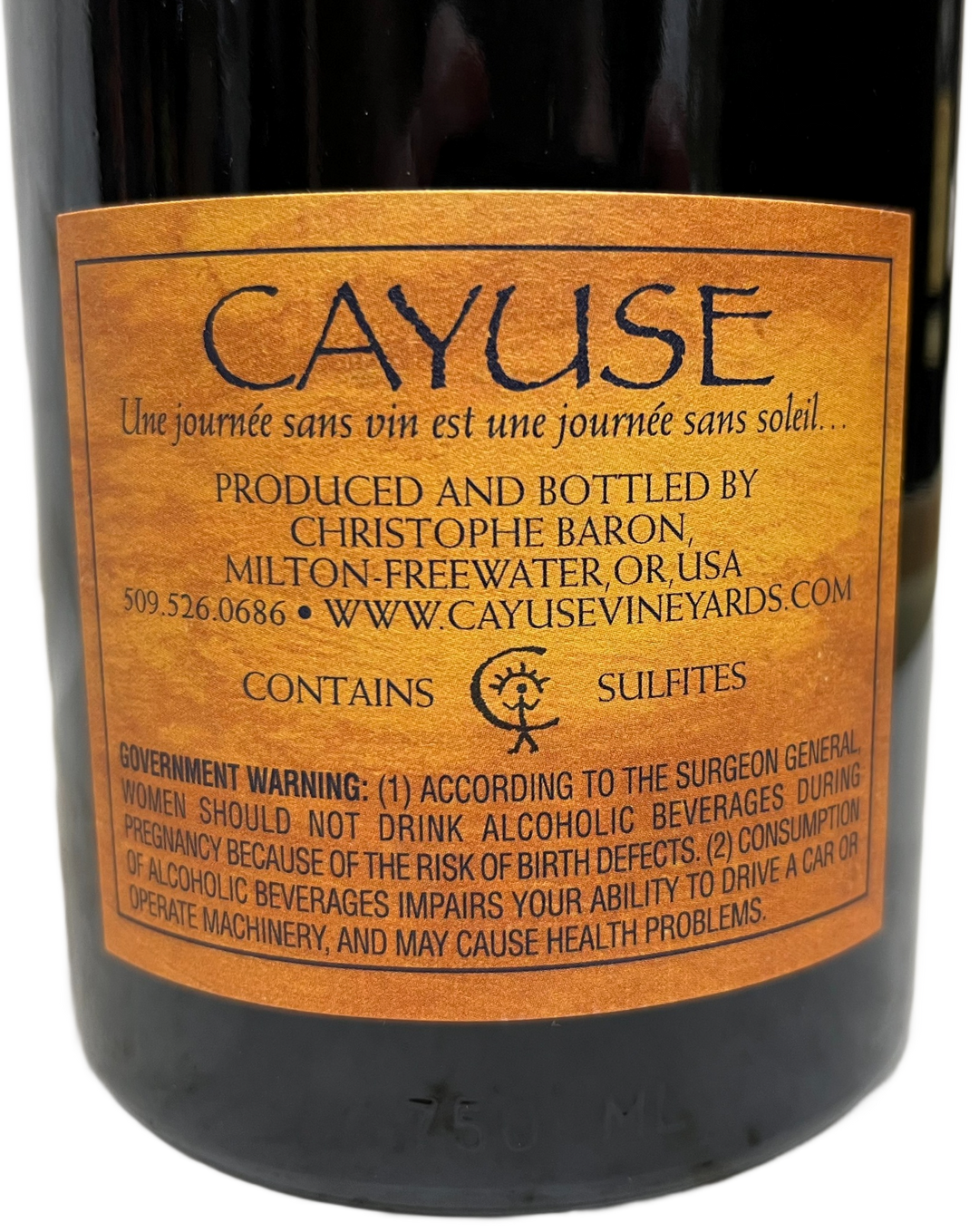 2013 Cayuse Vineyards Cailloux Vineyard Syrah