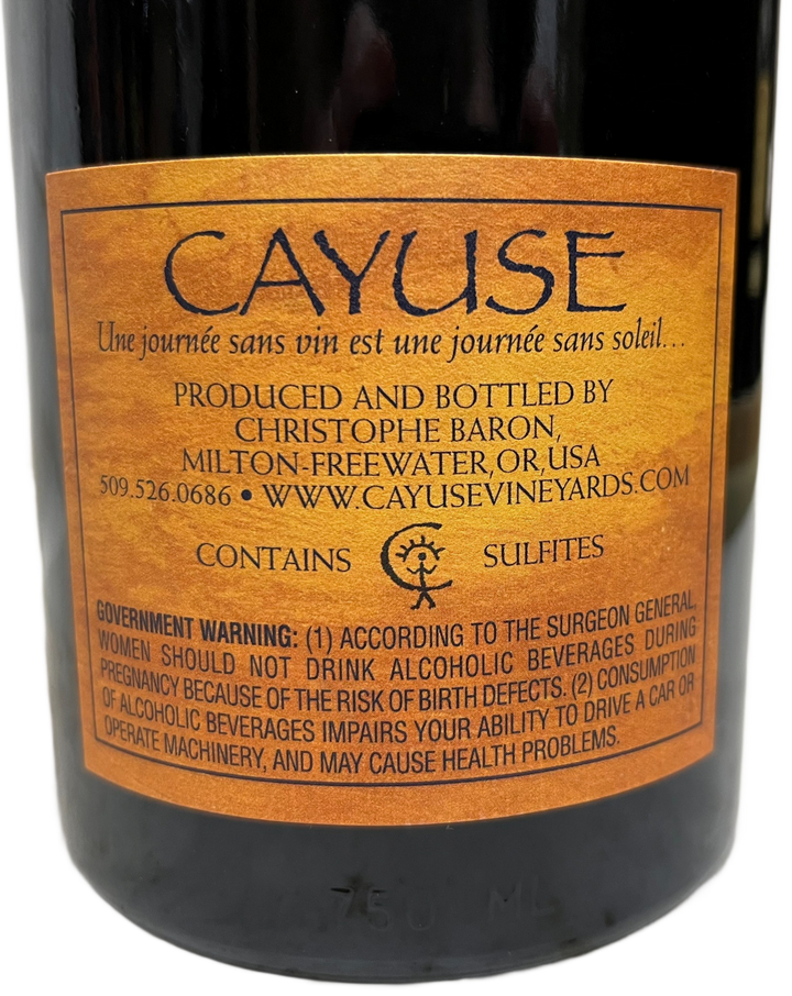 2013 Cayuse Vineyards Cailloux Vineyard Syrah