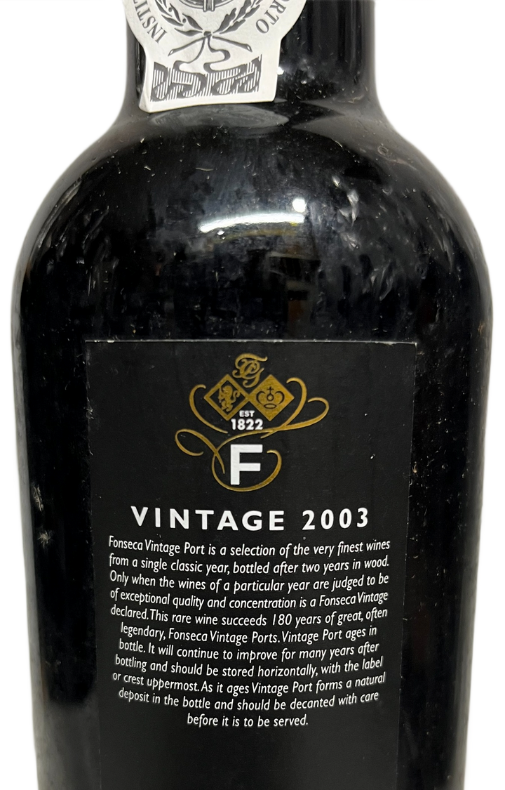 2003 Fonseca Vintage Port