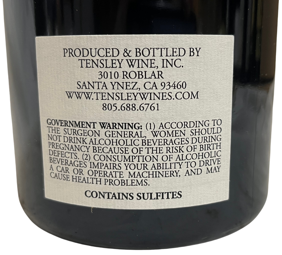 2014 Tensley BMT Syrah