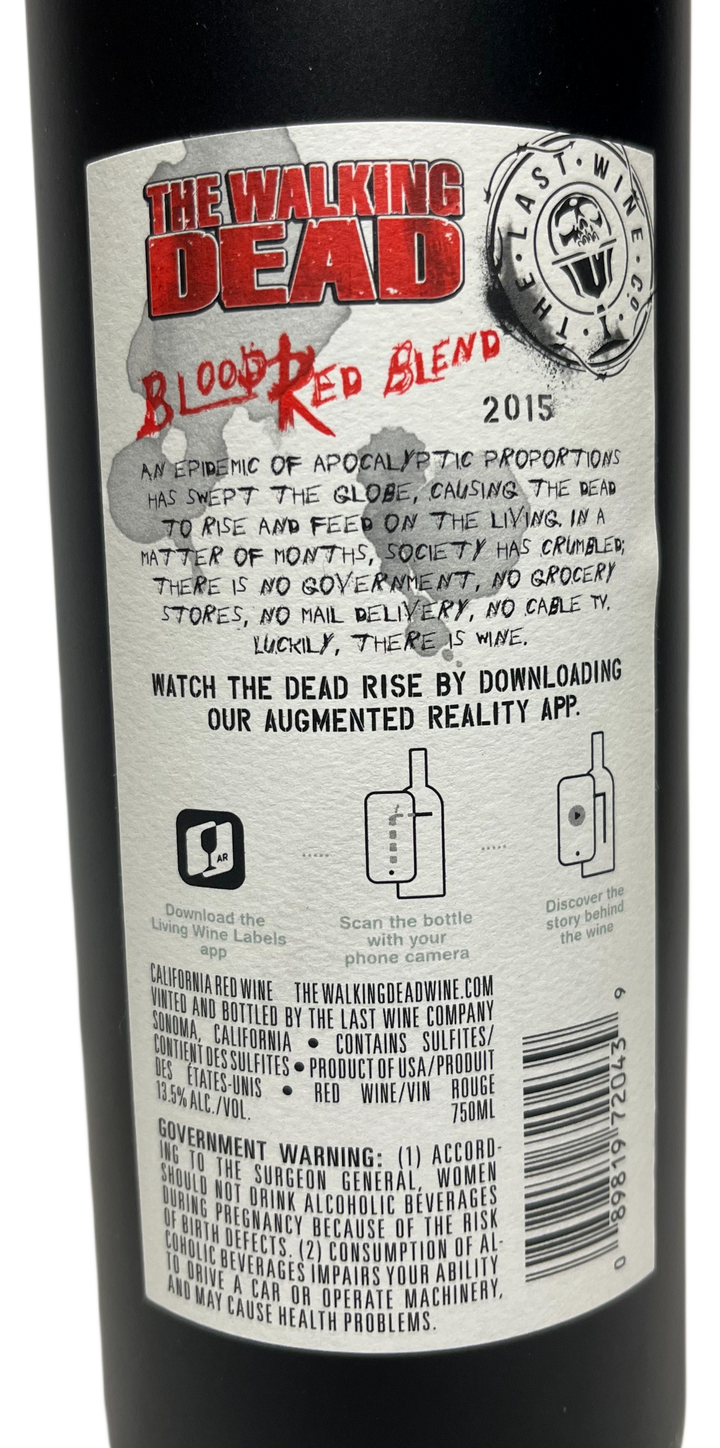 2015 The Walking Dead Blood Red Blend