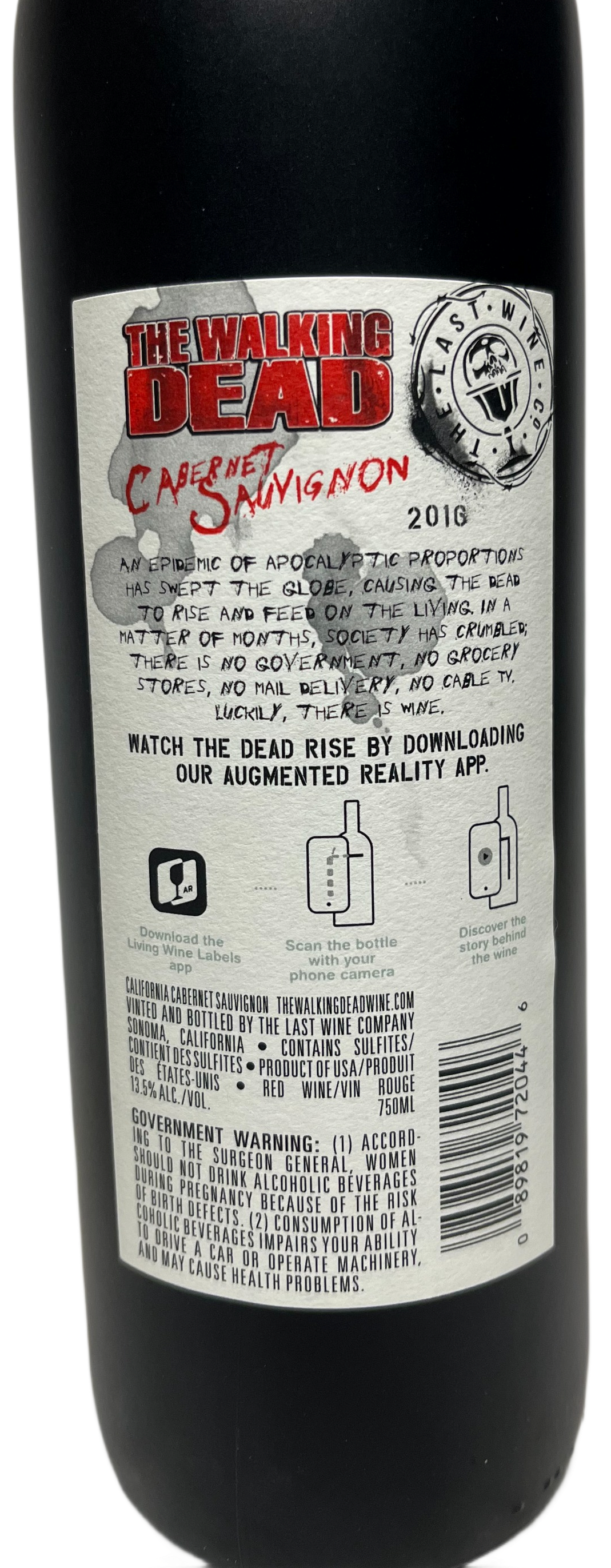 2016 The Walking Dead Cabernet Sauvignon