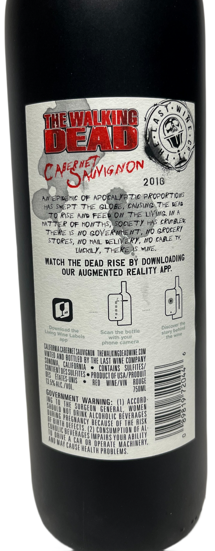 2016 The Walking Dead Cabernet Sauvignon