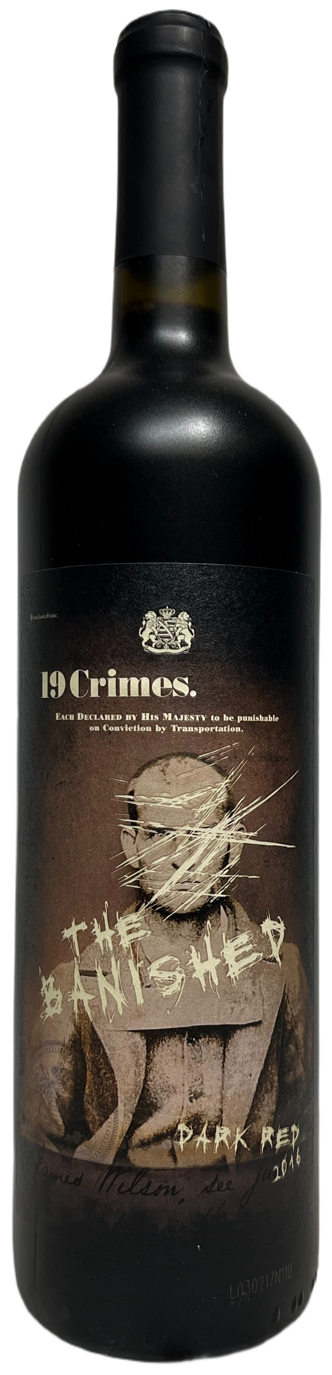2016 19 Crimes The Banished Dark Red