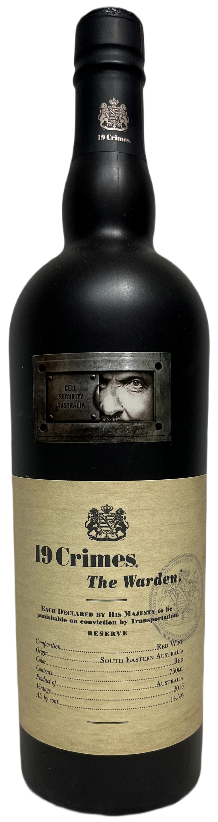2016 19 Crimes The Warden Proprietary Red