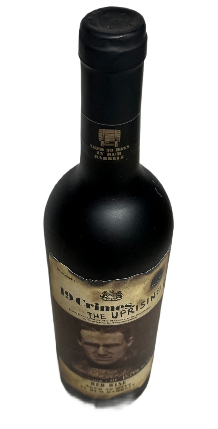 2016 19 Crimes The Uprising Proprietary Red