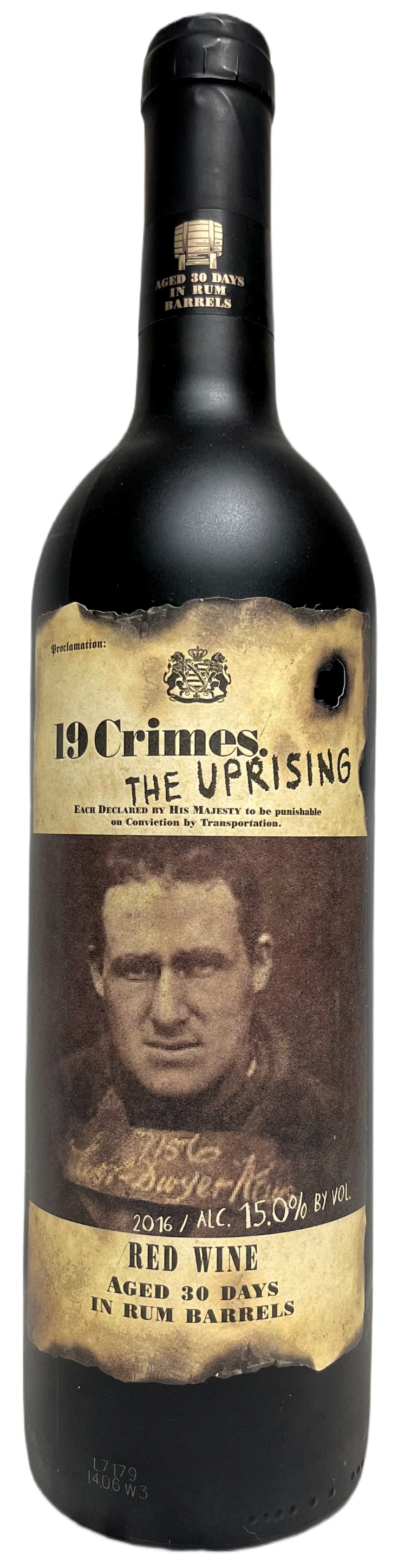 2016 19 Crimes The Uprising Proprietary Red