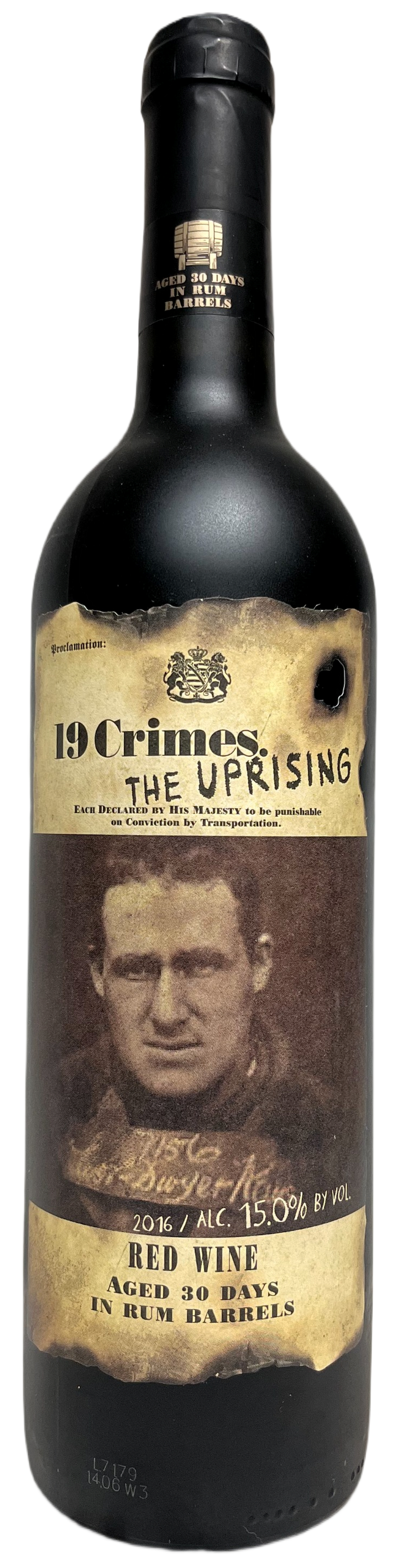 2016 19 Crimes The Uprising Proprietary Red