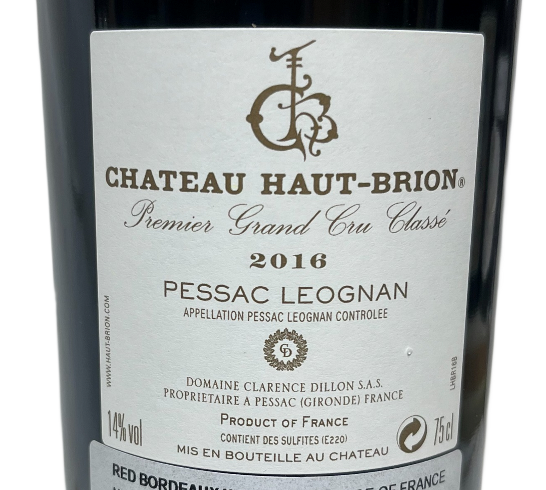 2016 Haut Brion Pessac Leognan