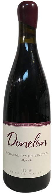 2012 Donelan Family Wines Obsidian Vineyard Syrah