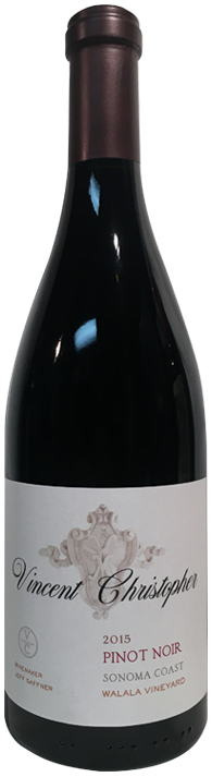 2015 Vincent Christopher Walala Vineyard Pinot Noir