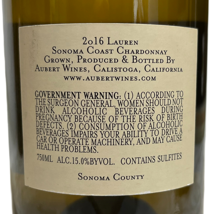 2016 Aubert Lauren Chardonnay