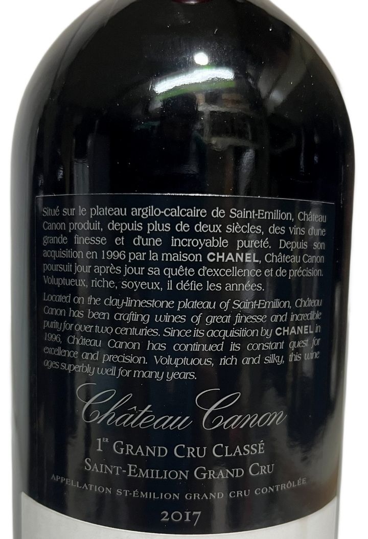 2017 Canon St Emilion