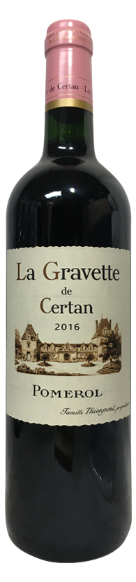 2016 Gravette de Certan Pomerol