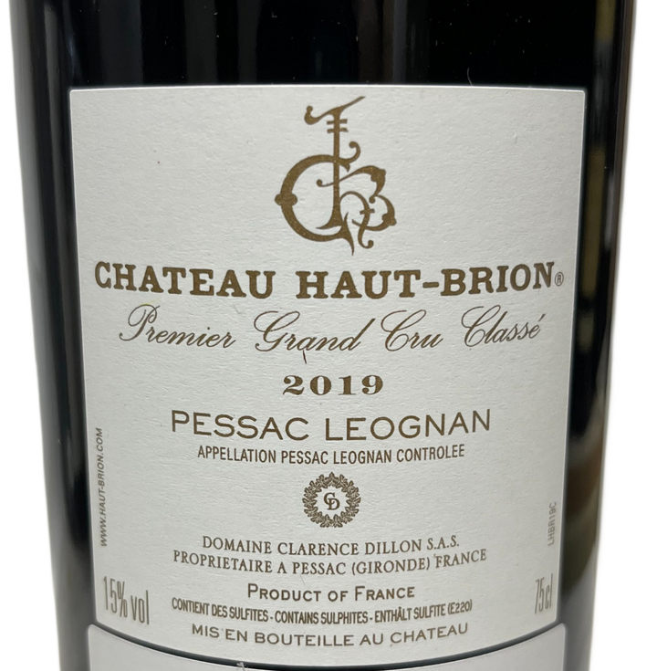 2019 Haut Brion Pessac Leognan