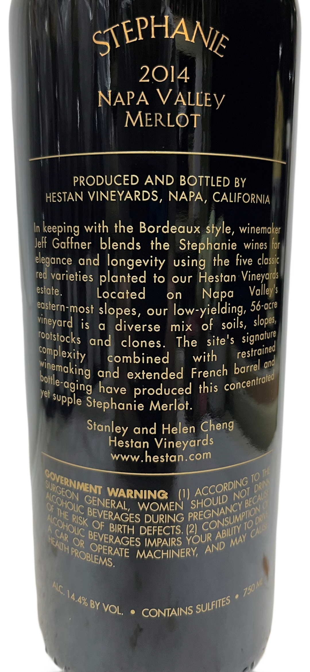 2014 Hestan Vineyards Stephanie Merlot