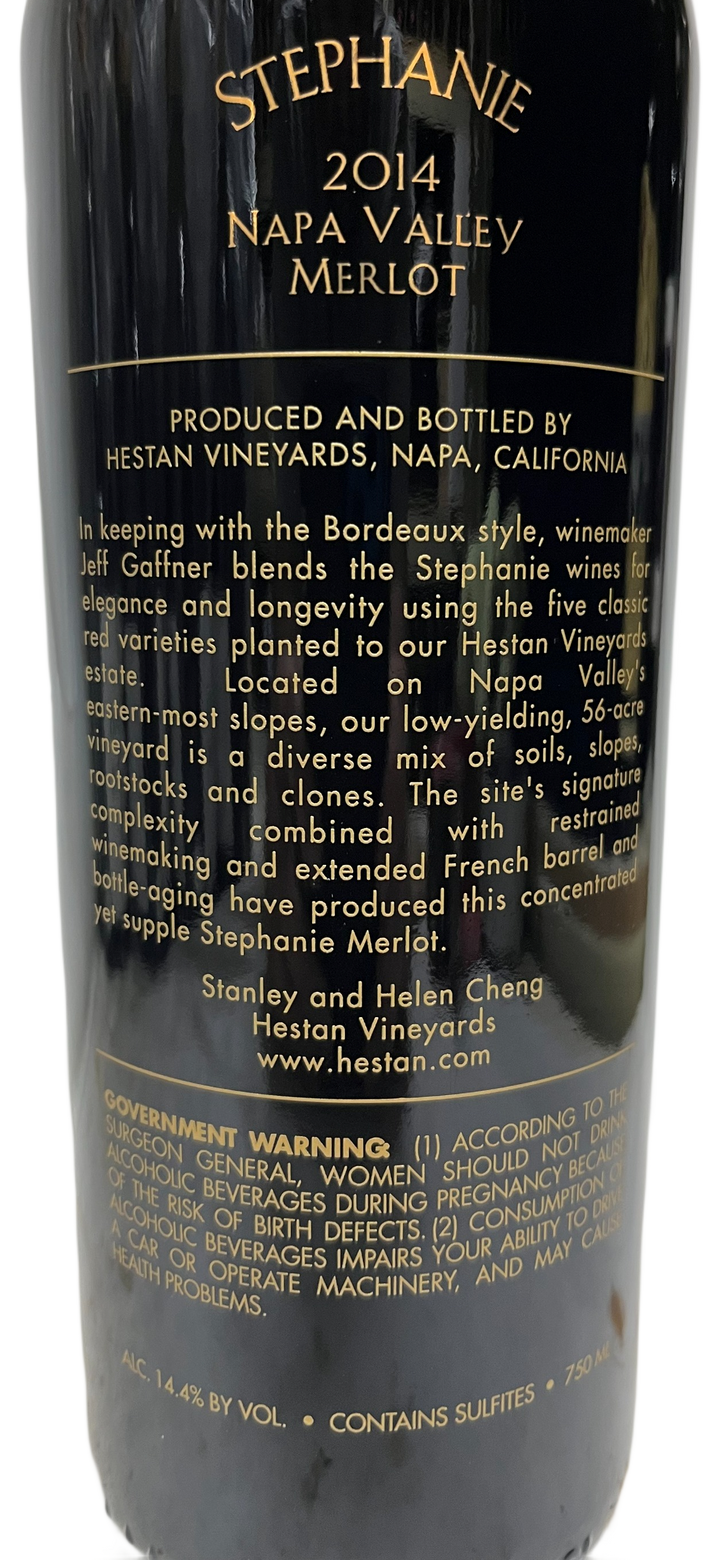 2014 Hestan Vineyards Stephanie Merlot