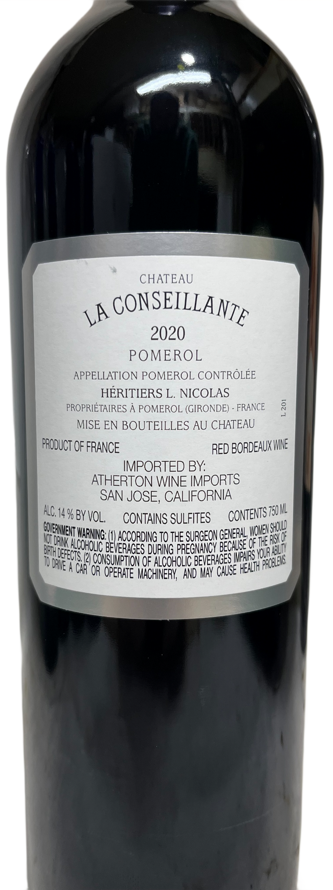 2020 La Conseillante Pomerol