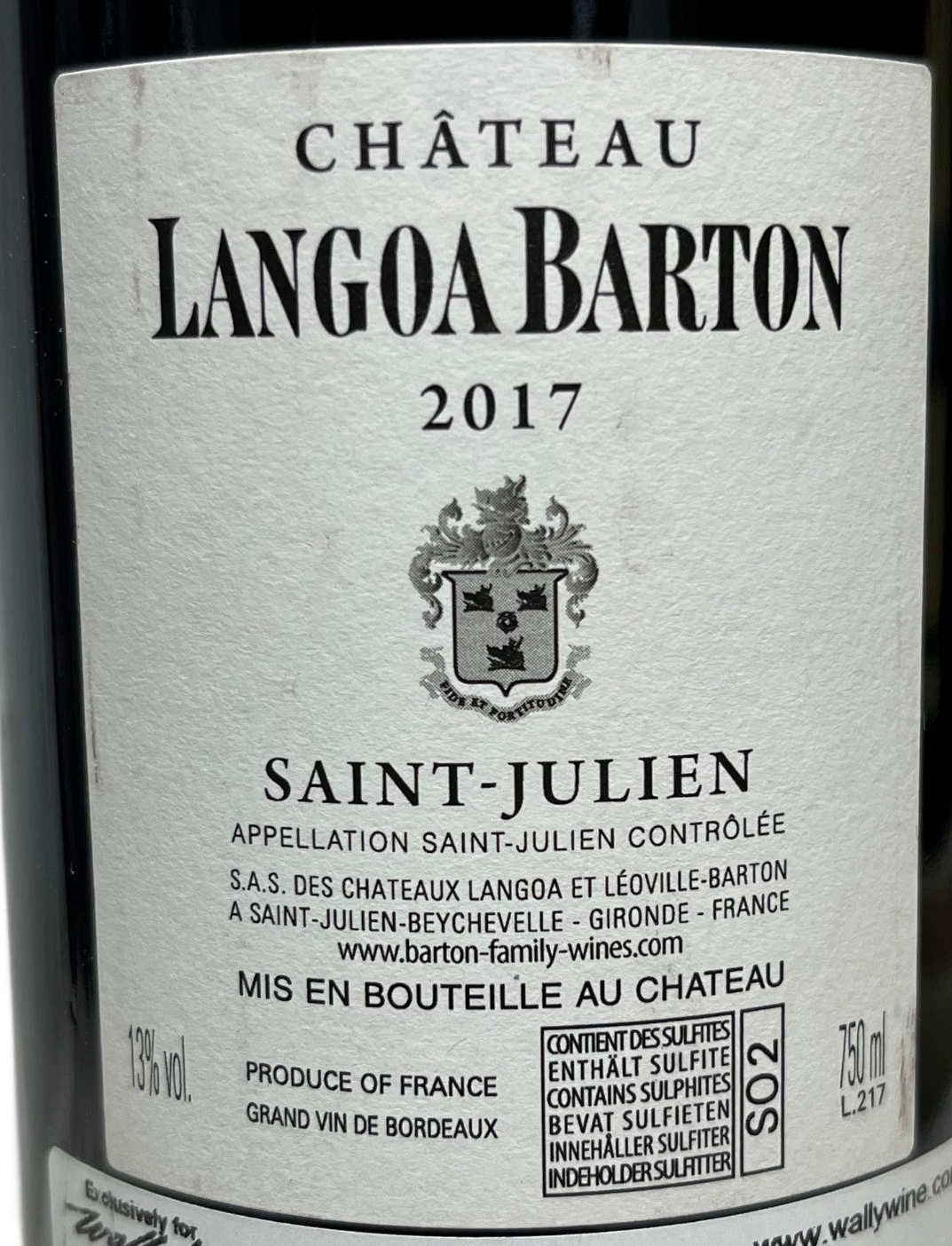2017 Langoa Barton St Julien