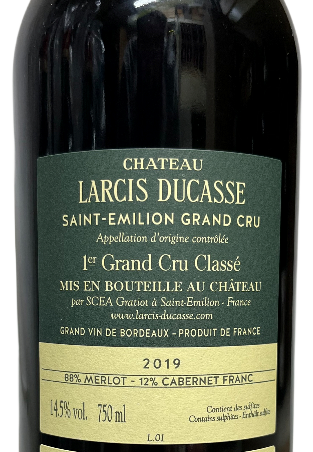 2019 Larcis Ducasse St Emilion