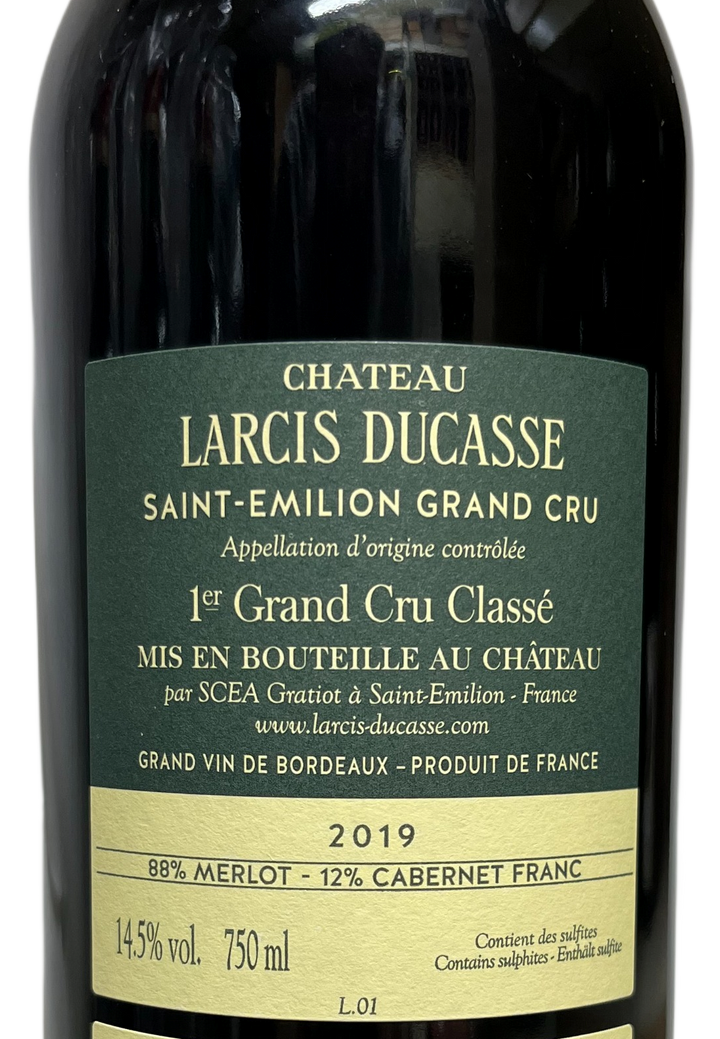 2019 Larcis Ducasse St Emilion