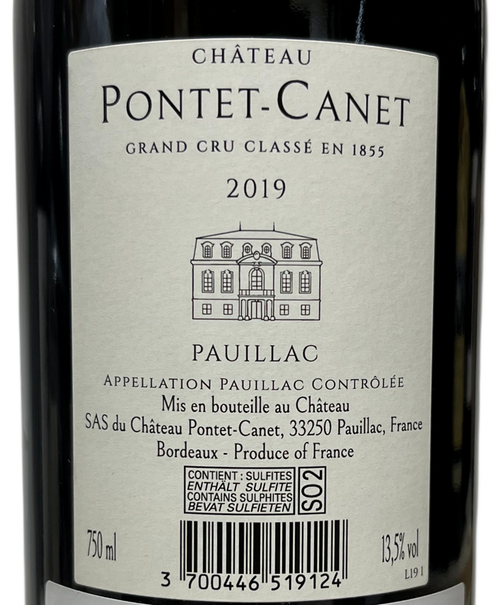 2019 Pontet Canet Pauillac