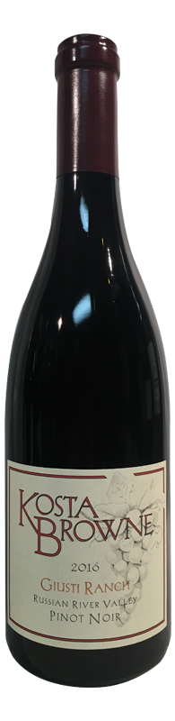 Kosta Browne Giusti Ranch Pinot Noir