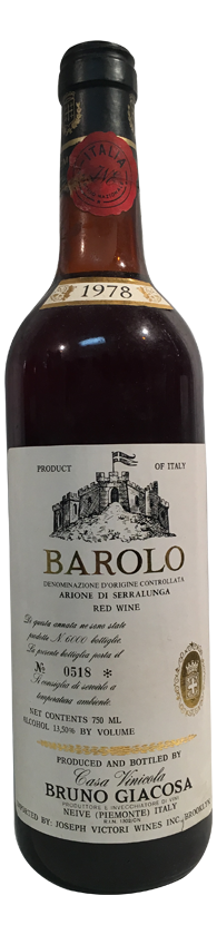 Bruno Giacosa Barolo Arione di Serralunga