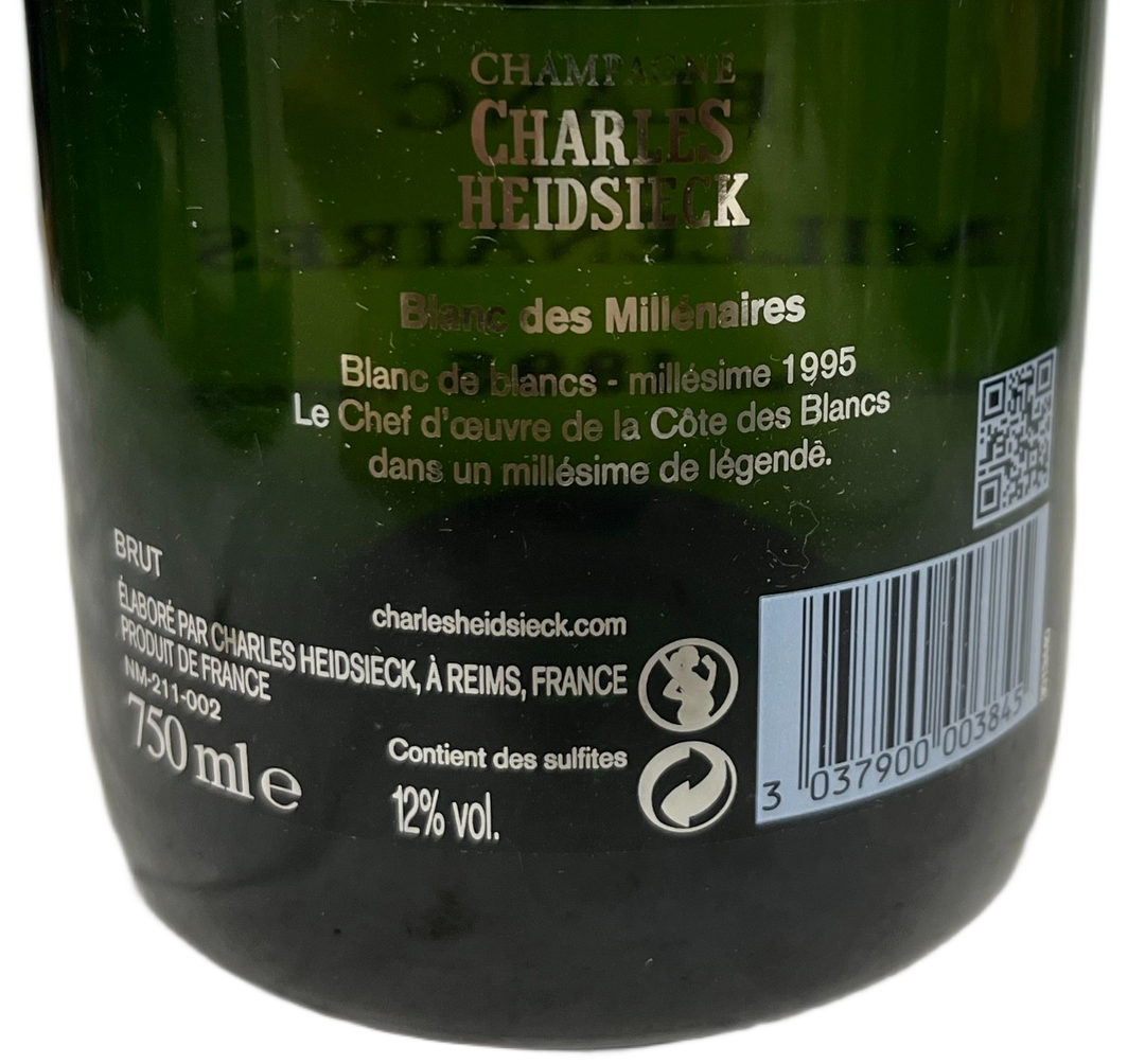 1995 Charles Heidsieck Champagne Blanc des Millenaires