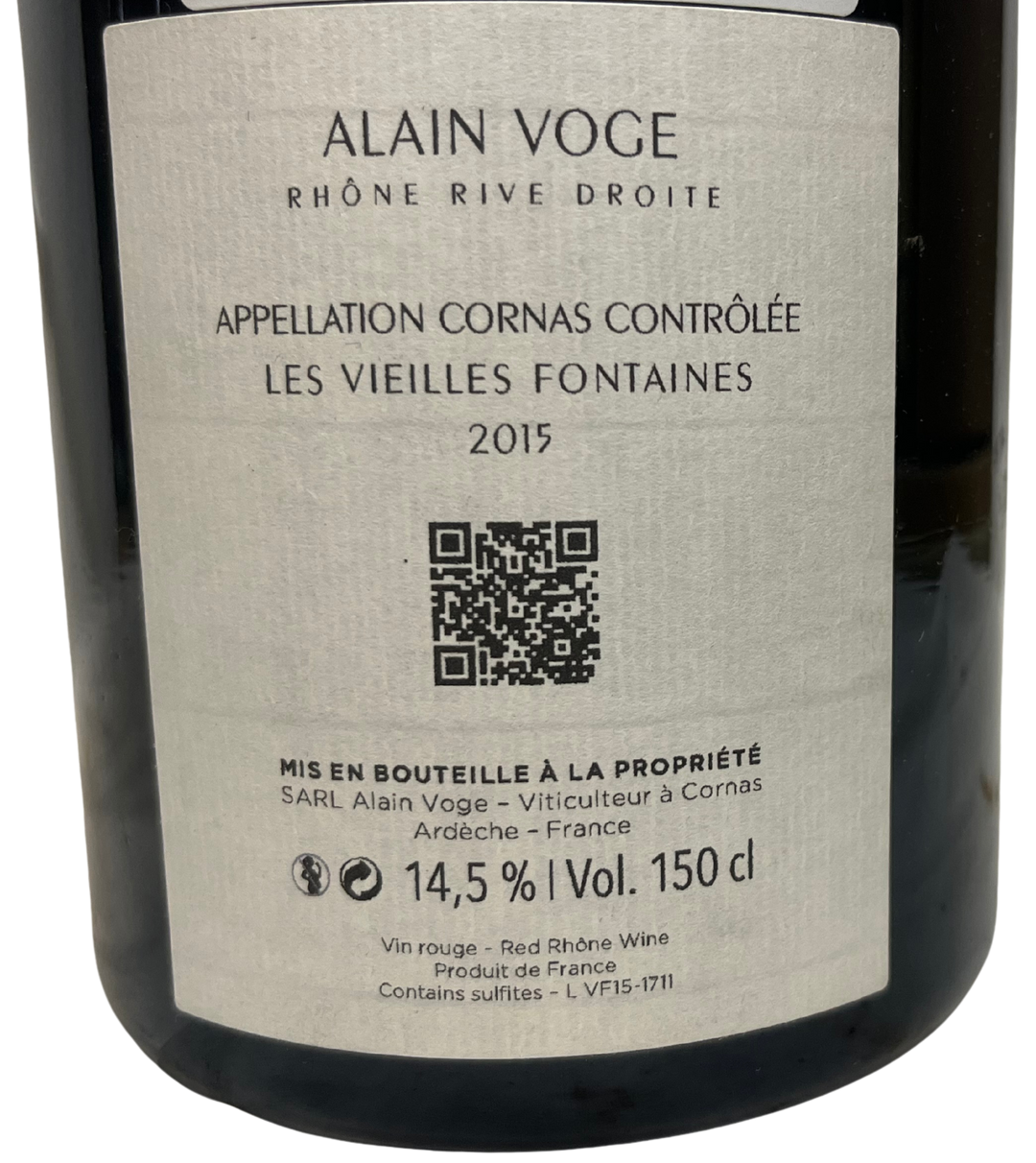 2015 Alain Voge Cornas Vieilles Fontaines