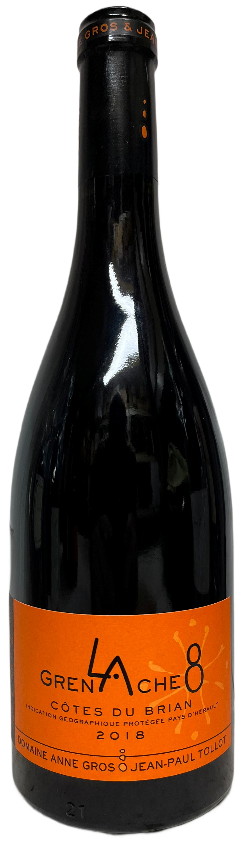 2018 Anne Gros ET Jean Paul Tollot IGP Pays d'Herault La Grenache 8