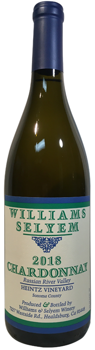 2018 Williams Selyem Heintz Vineyard Chardonnay