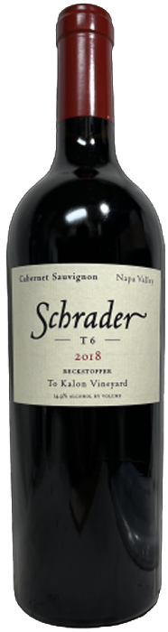 2018 Schrader Beckstoffer To-Kalon Vineyard Cabernet Sauvignon T10