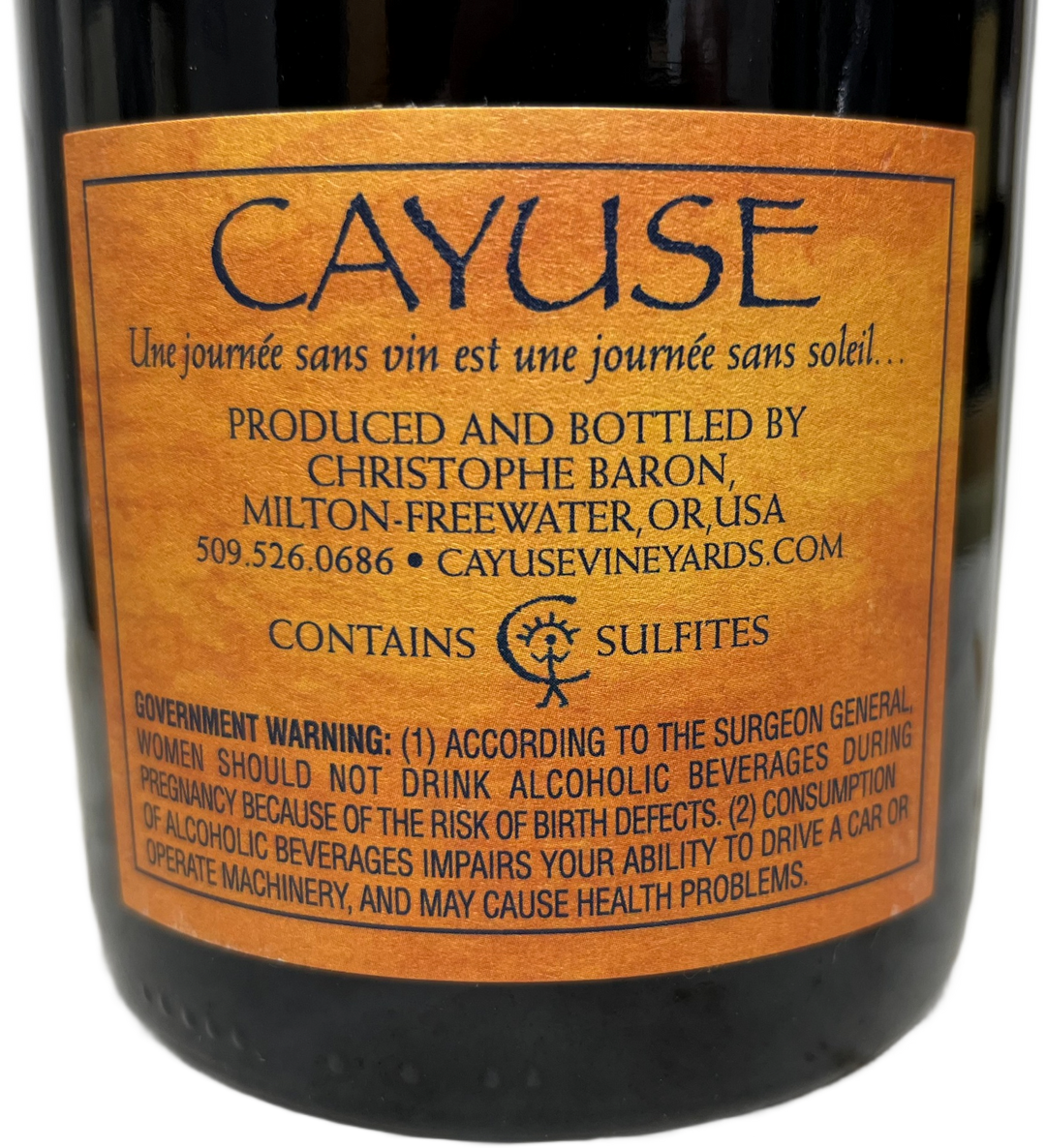 2017 Cayuse Vineyards Cailloux Vineyard Syrah