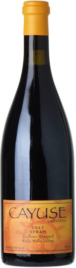 2017 Cayuse Vineyards Cailloux Vineyard Syrah