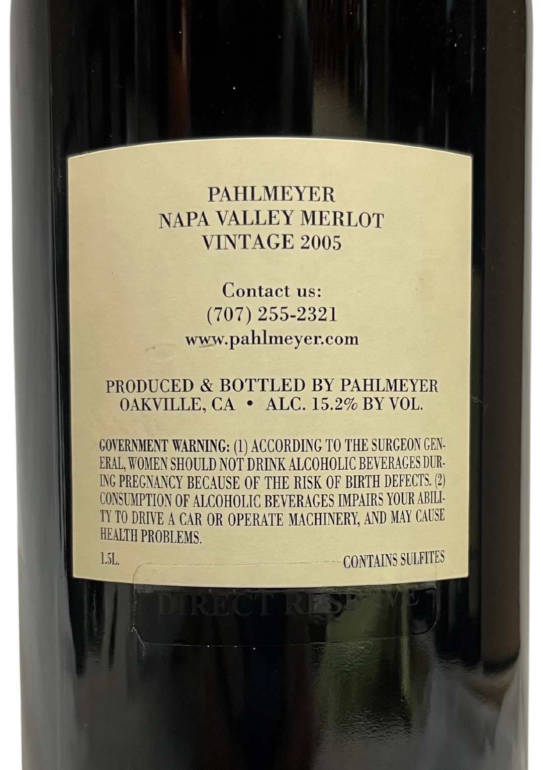 2005 Pahlmeyer Napa Valley Merlot
