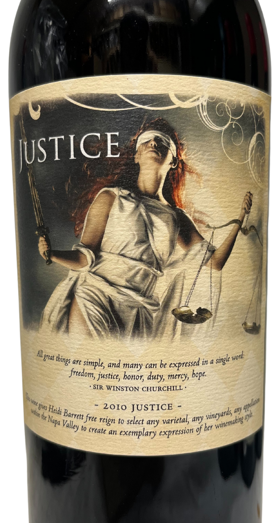 2010 Fantesca All Great Things "Justice" Proprietary Red