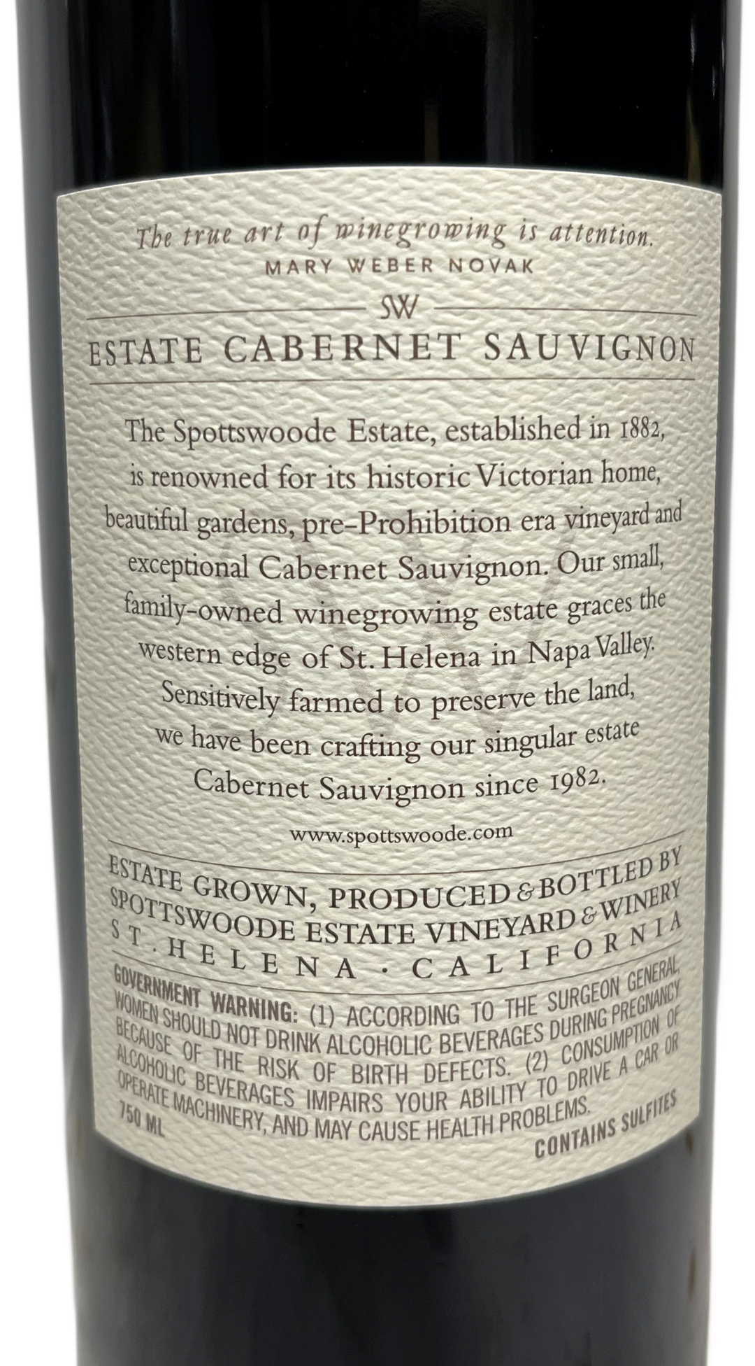 2016 Spottswoode Napa Valley Cabernet Sauvignon