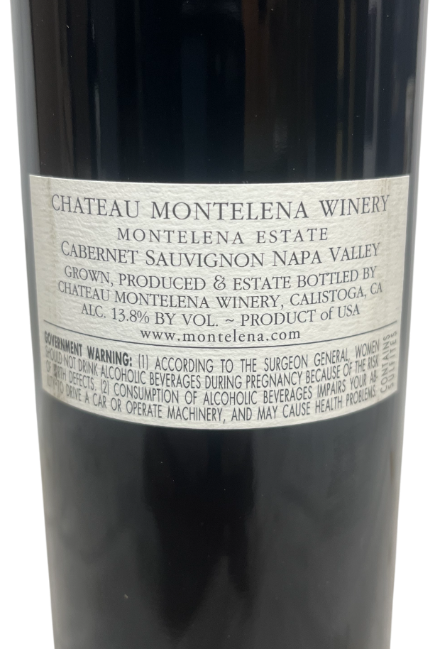 2017 Chateau Montelena Napa Valley Estate Cabernet