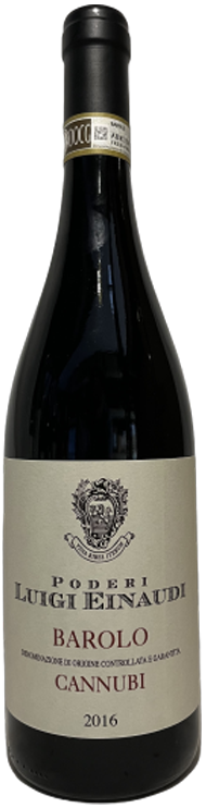 2016 Luigi Einaudi Barolo Cannubi