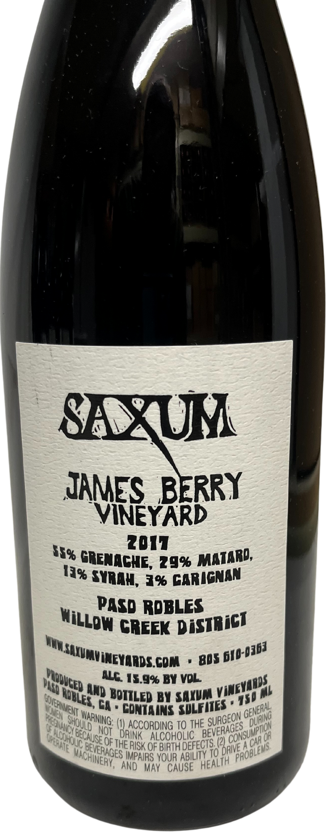 2017 Saxum James Berry Vineyard Proprietary Red