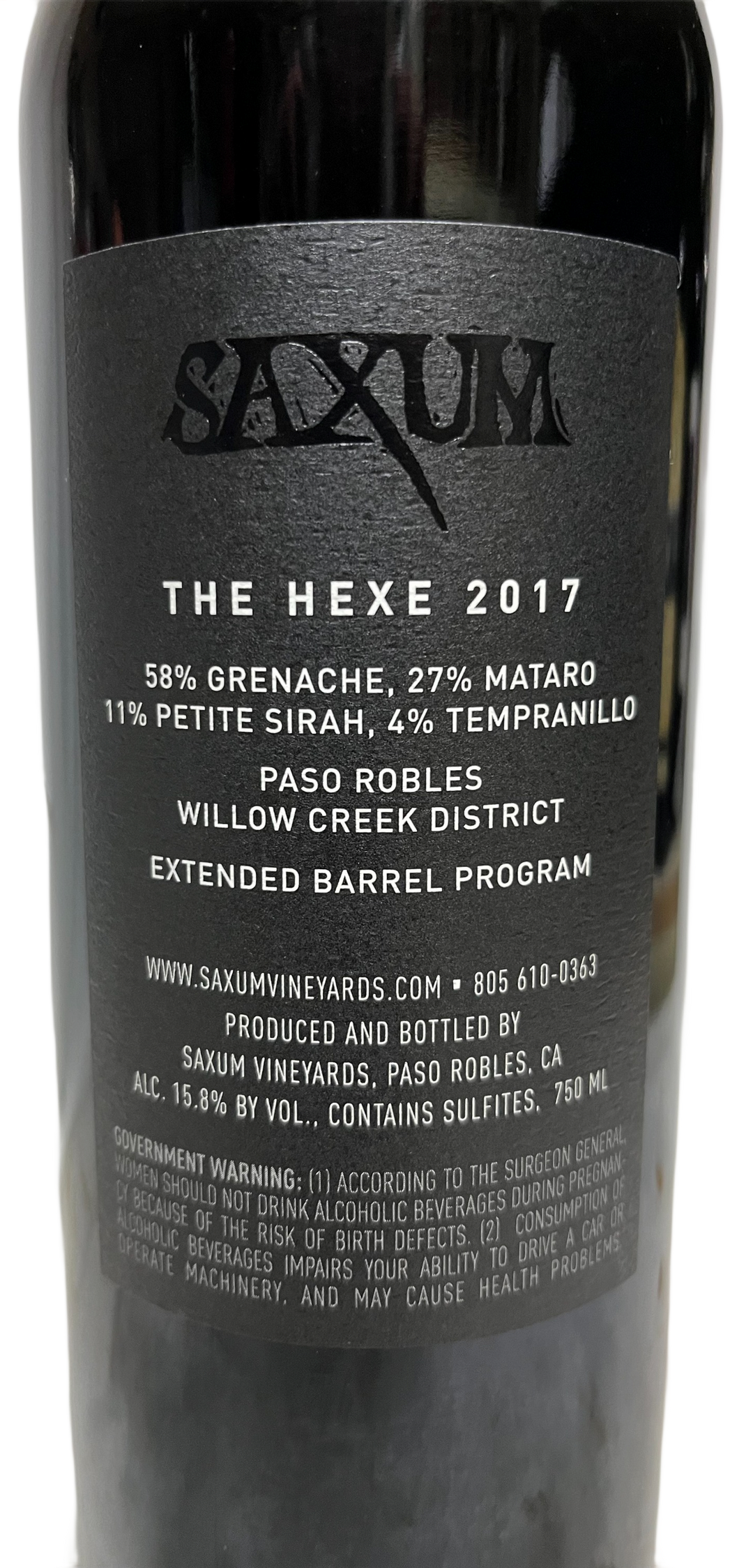 2017 Saxum The Hexe Proprietary Red