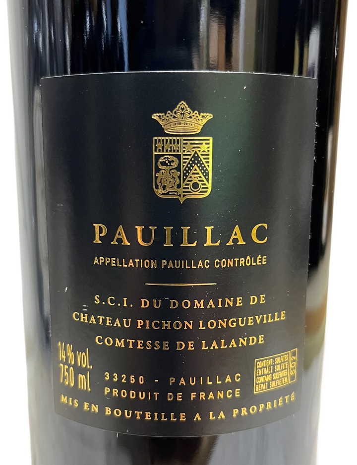 2020 Pichon Lalande Pauillac