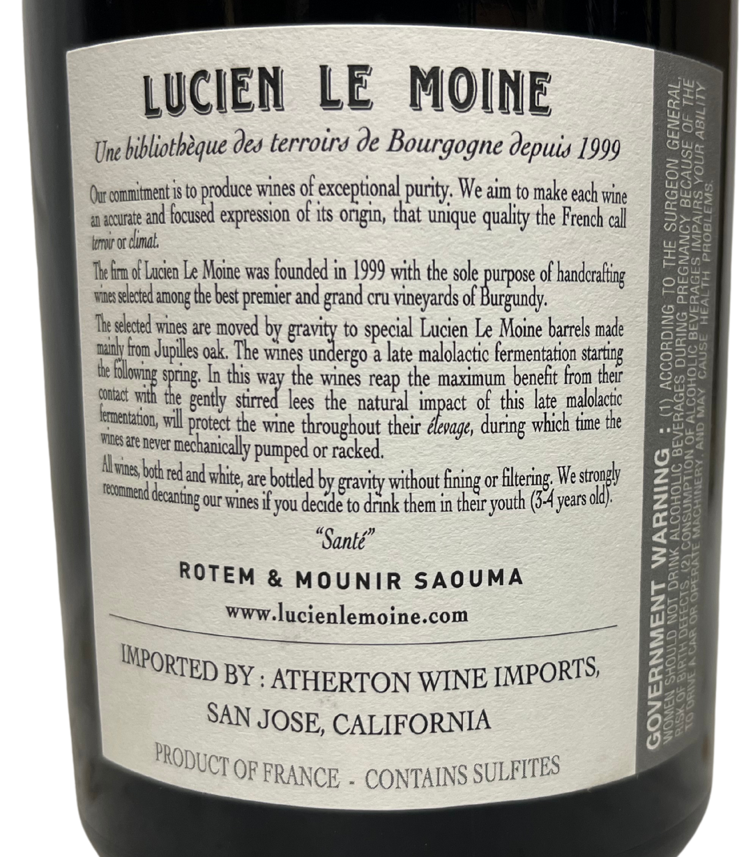 2020 Lucien Le Moine Chambolle Musigny les Baudes
