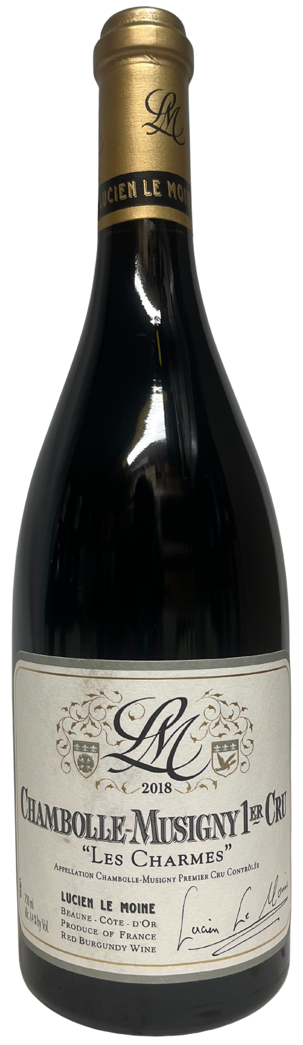 2018 Lucien Le Moine Chambolle Musigny les Charmes