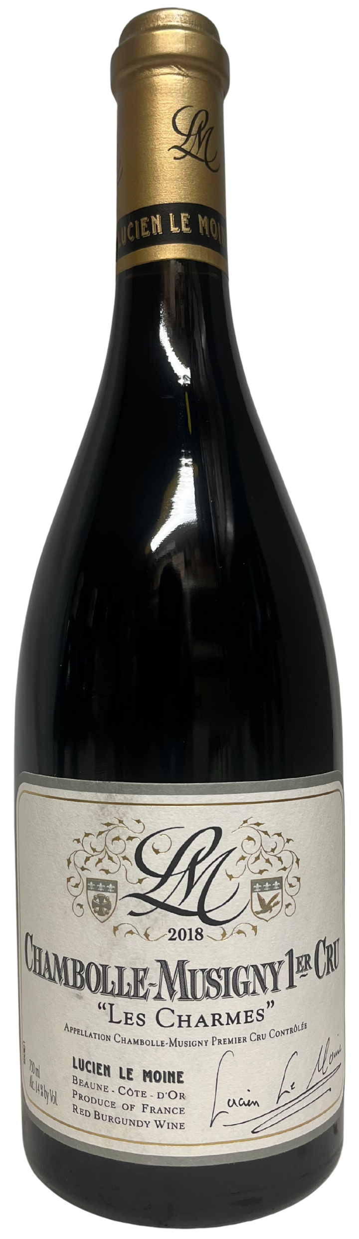 2018 Lucien Le Moine Chambolle Musigny les Charmes